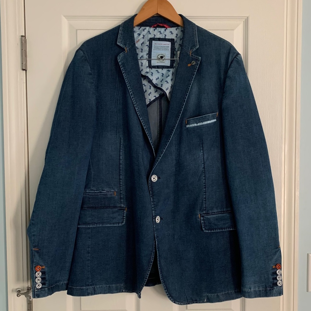 Men’s Denim Blazer